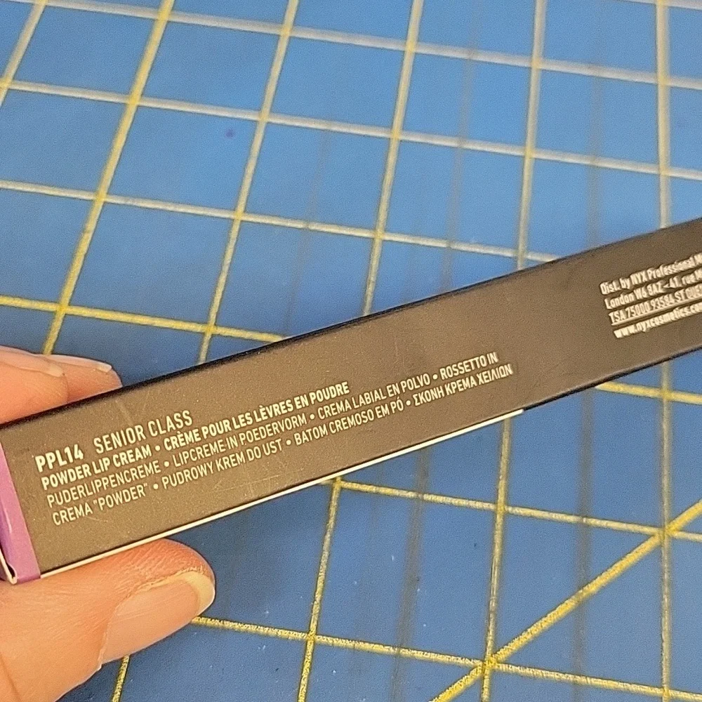 NYX Powder Puff Lippie Lip Cream PPL14 Senior Class New Sealed Box 12ml